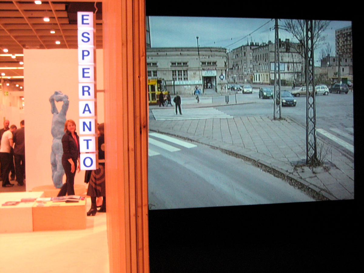 Präsentation der Arbeit auf der Art Cologne "open space" 2008 / Galerie Mirko Mayer